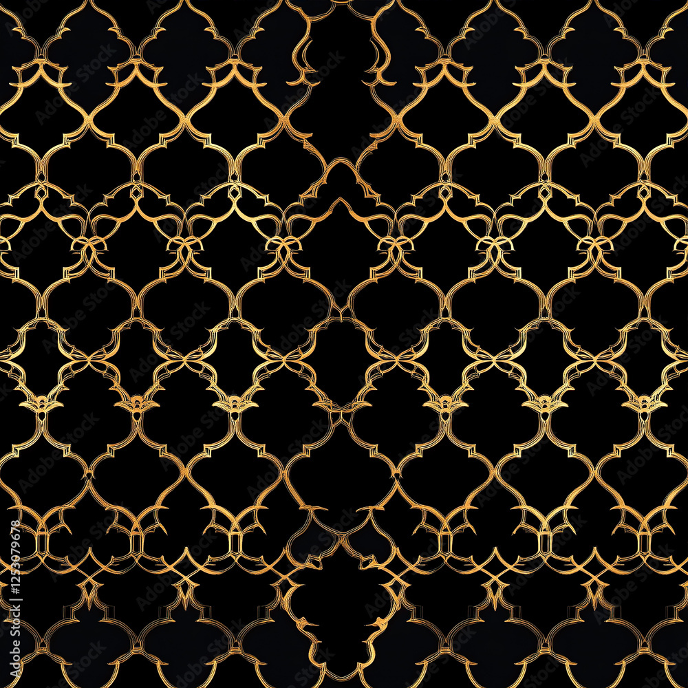 Fototapeta premium gold chain background