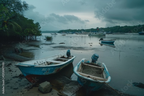 eutrophication in estuary photo