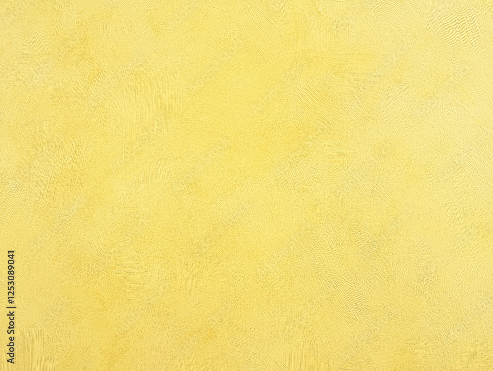 Obraz premium Soft pastel yellow seamless texture background with subtle brush strokes