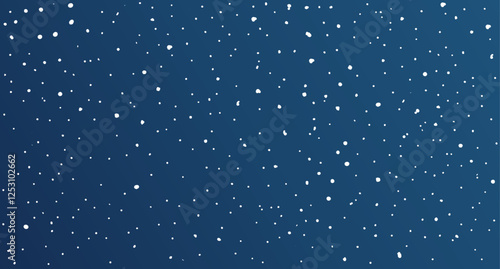 Falling snowflakes wallpaper. Winter dust ice particles.