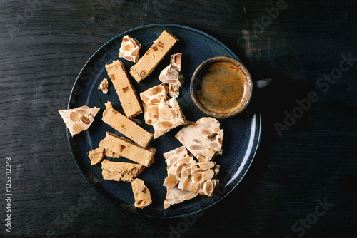 Spanish dessert classic turron