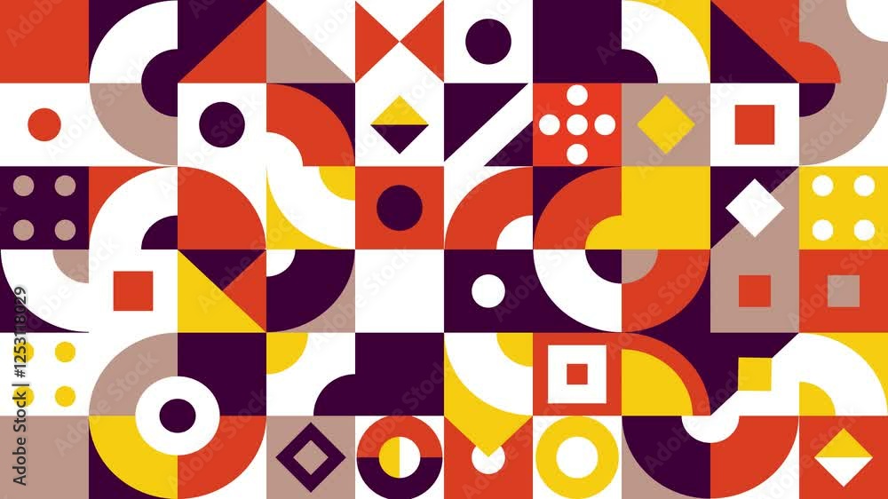 seamless geometric pattern