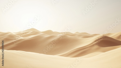 Create a 3d rendered beige background