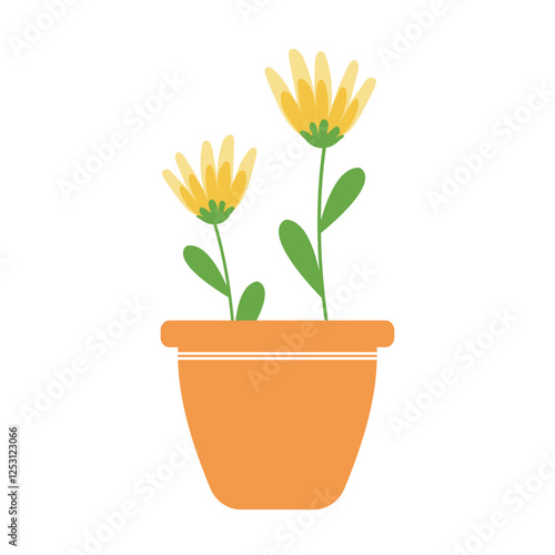 flower in a pot