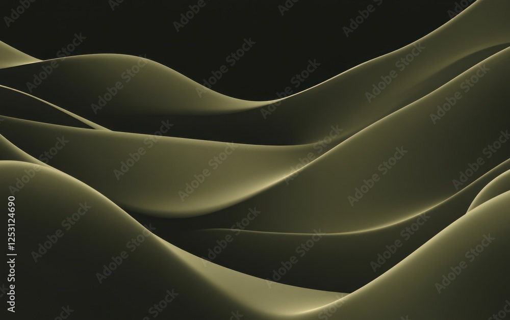 Obraz premium Raw Sepia Gradient Background with Olive Khaki Abstract Texture
