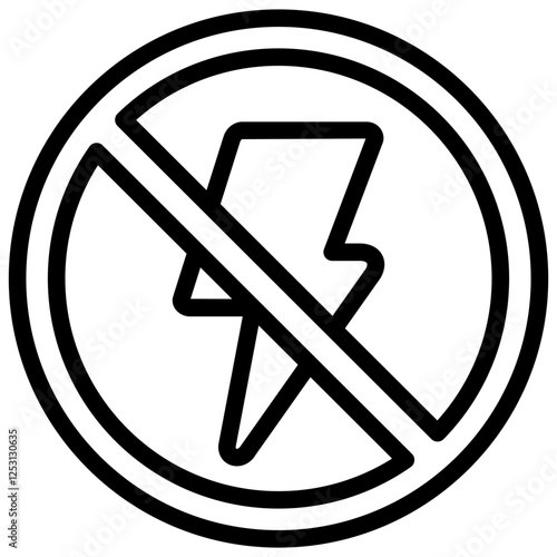 no energy icon