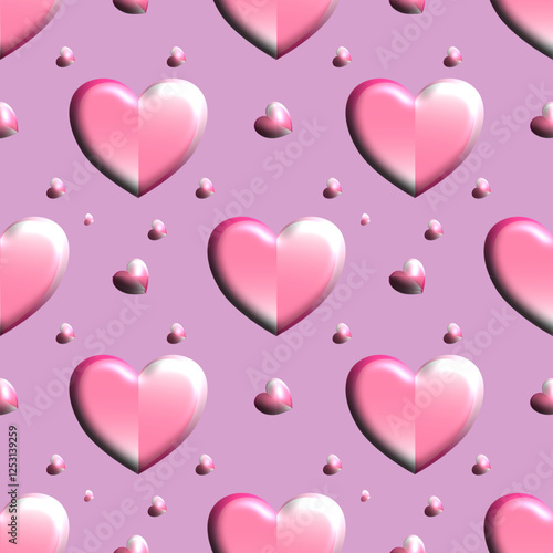 seamless pattern with hearts, Love in Bloom,Heartfelt Wishes,Romantic Gestures,Valentine's Day Dreams,Sweet Embrace,Love's Celebration,Eternal Affection,pink heart