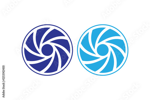 camera shutter frame icon vector silhouette isolated in white background