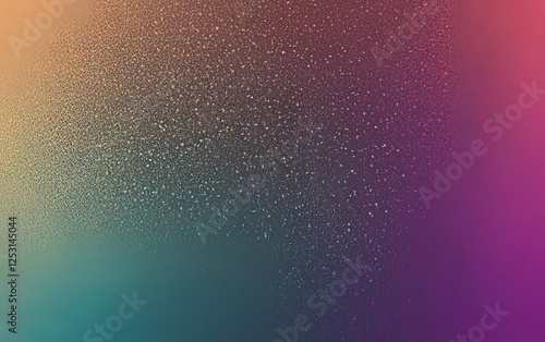 Abstract sepia and purple teal noise texture design banner cover