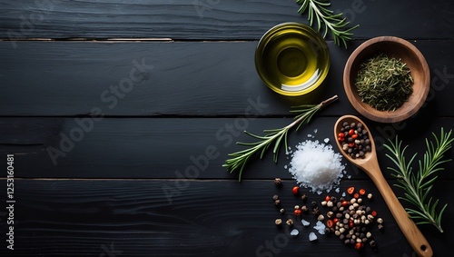 Wallpaper Mural Aromatic Herbs and Spices: A Culinary Still Life Torontodigital.ca