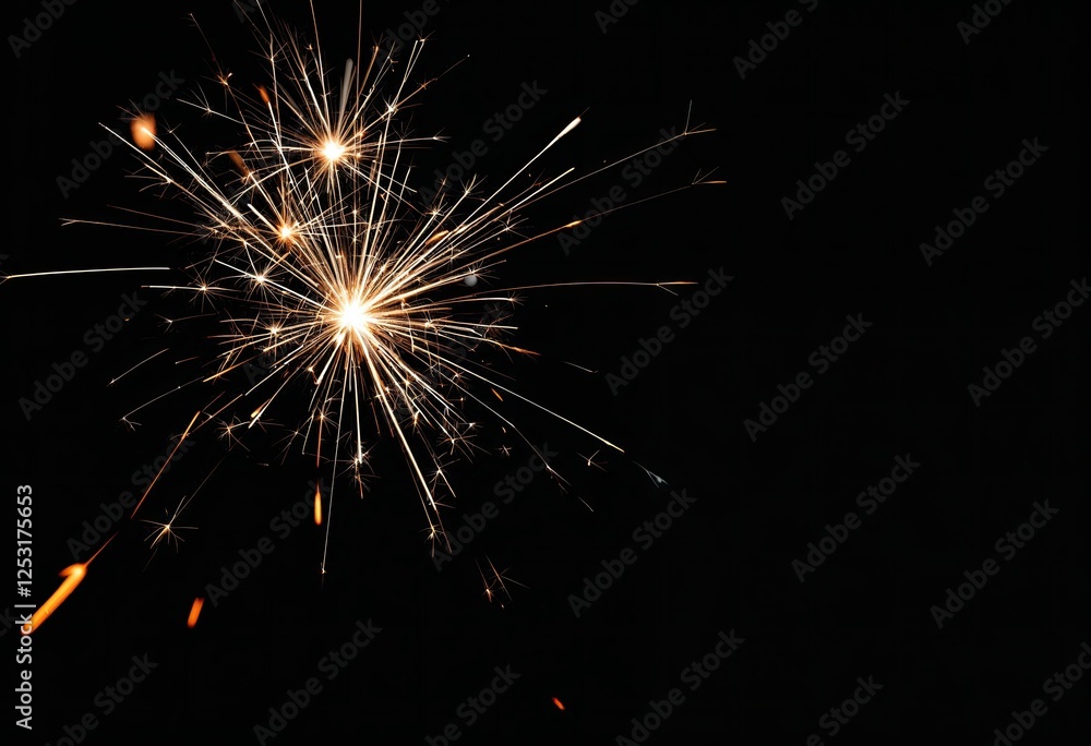 illuminated sparks on dark background illuminated sparks on dark background
