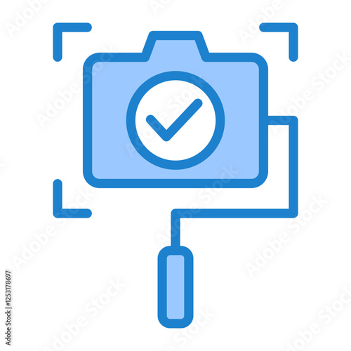 Video Stabilization Ai Icon