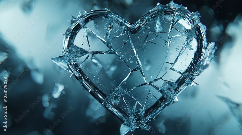 Conceptual art of a heart-shaped crystal engulfed in flames, representing intense passion or burning love on a dark, dramatic background. Conceptual art of a heart-shaped crystal engulfed in flames, representing intense passion or burning love on a dark, dramatic background.