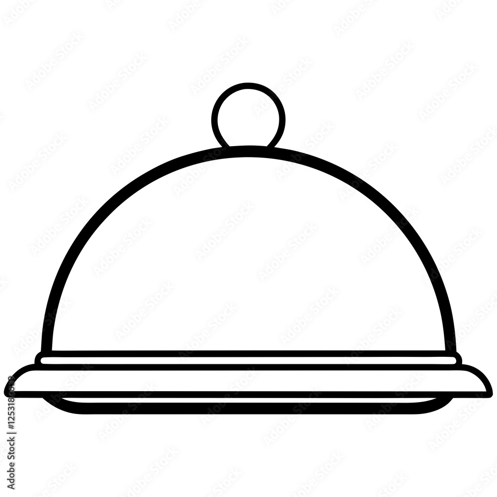 Modern Line Art Serving Tray Concepts Modern Line Art Serving Tray Concepts