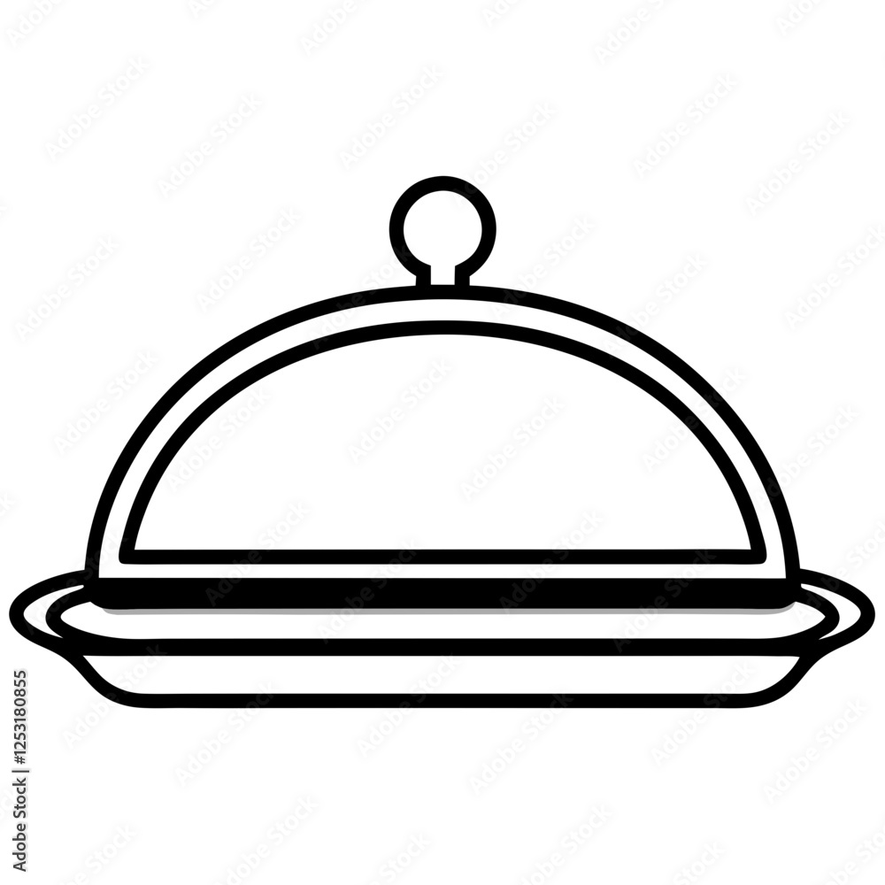 Modern Line Art Serving Tray Concepts Modern Line Art Serving Tray Concepts
