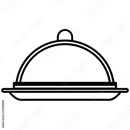 Modern Line Art Serving Tray Concepts