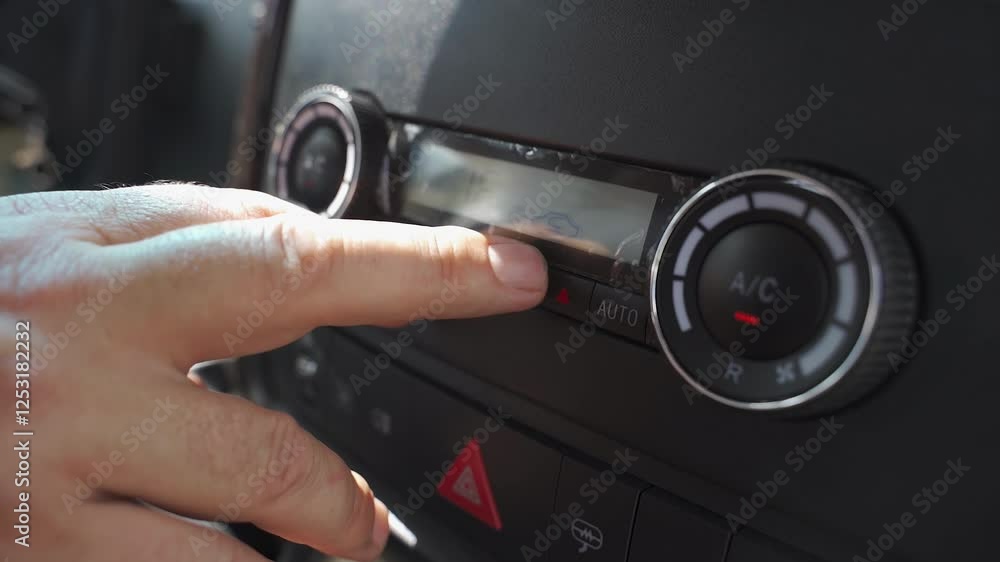 In a spacious minibus, a driver expertly manages the heating and air conditioning system, ensuring passengers enjoy a pleasant and comfortable journey. The focus is on maintaining an ideal atmosphere. In a spacious minibus, a driver expertly manages the heating and air conditioning system, ensuring passengers enjoy a pleasant and comfortable journey. The focus is on maintaining an ideal atmosphere.
