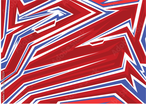 Abstract Background Sport Racing. Line sticker Stripes