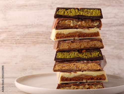 Photography trendy Dubai chocolate