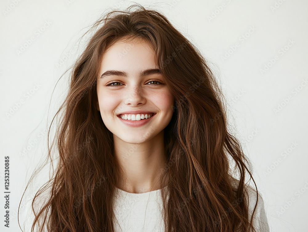 Fototapeta premium close up portrait of a woman 