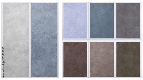 set of grunge textures, matte colors for walls wallpapers, matte colors types