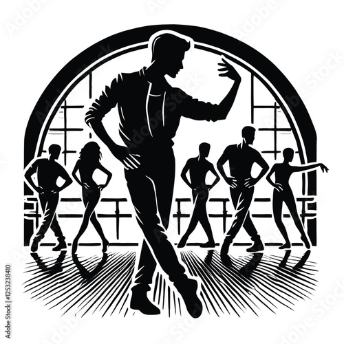 Choreographer Teaching Dance