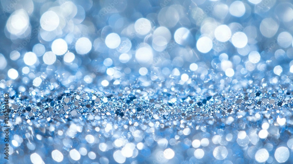 Abstract background of shimmering blue lights. Abstract background of shimmering blue lights.