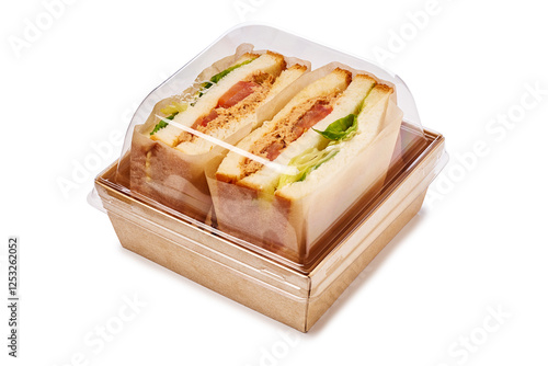 Enjoy our delicious sandwiches crafted with care and served in ecofriendly packaging