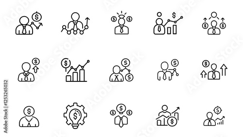 Versatile Business Icons for Websites and Presentations