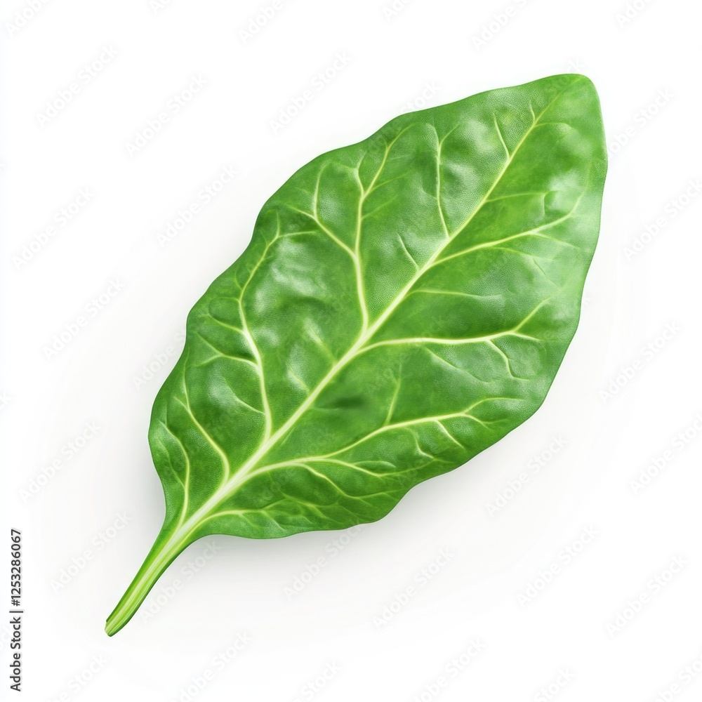Obraz premium Green Basil Leaf