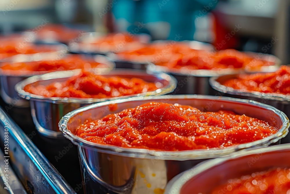 Industrial production of tomatoes and tomato paste. Industrial production of tomatoes and tomato paste.