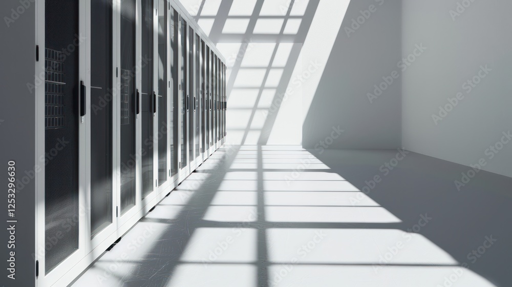 Obraz premium Server Room Interior