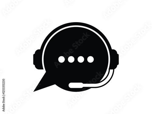 call center symbol design vector illustration isolated on transparent background