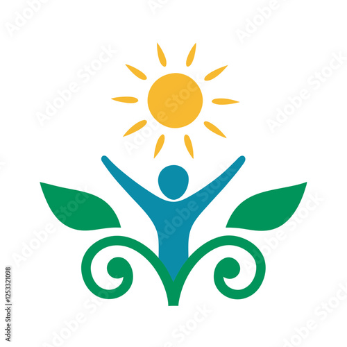 abstract people logo