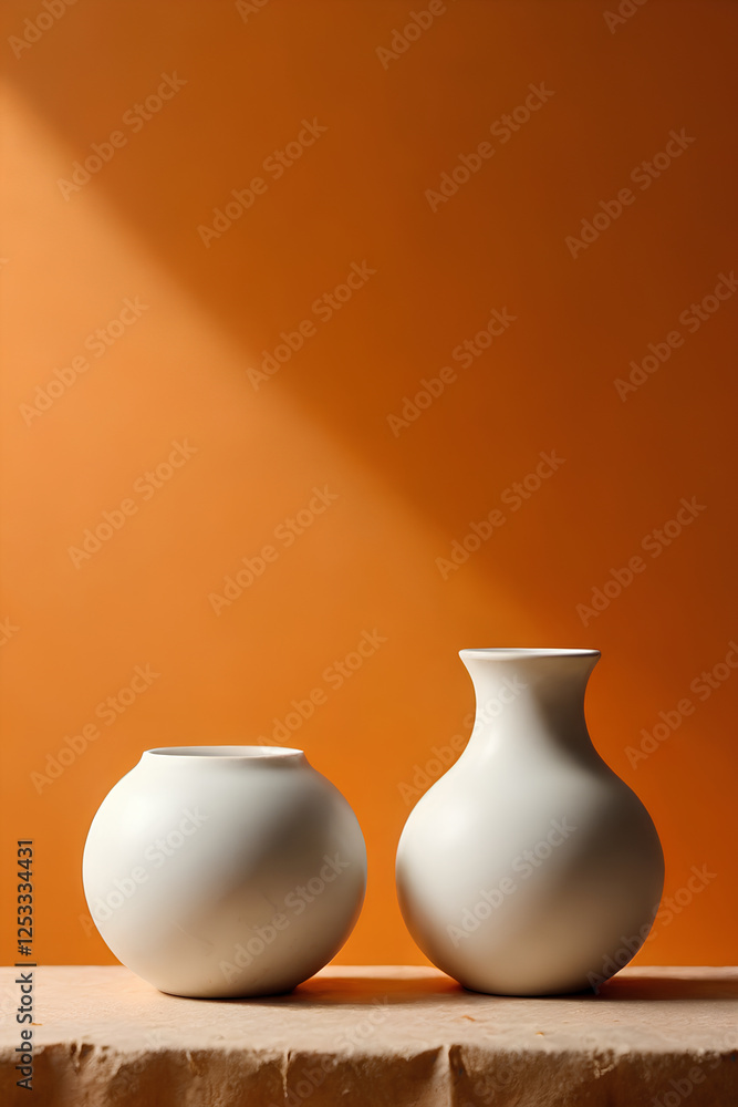 ceramic vase on the table ceramic vase on the table