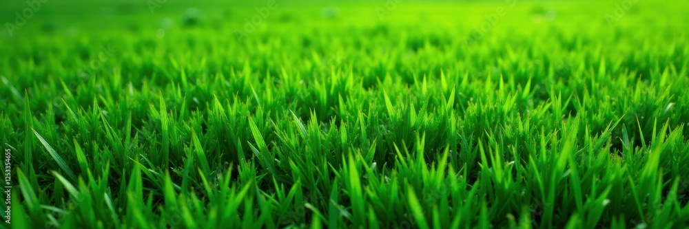 Intricate short-cropped grass, lush green texture, outdoor, vegetation Intricate short-cropped grass, lush green texture, outdoor, vegetation
