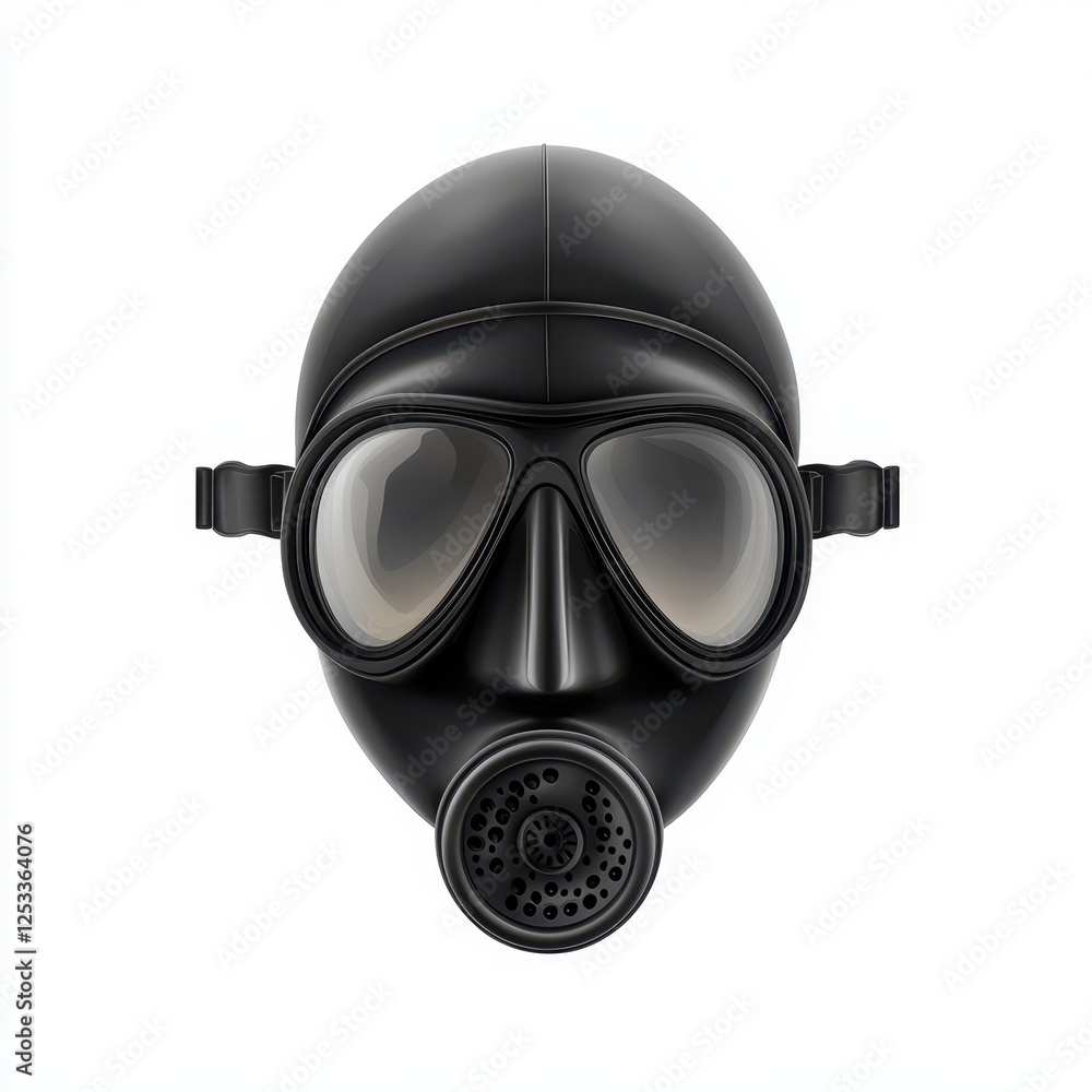 a diving mask clipart, water sports accessory, clear lens effect, realistic design, isolated on white background a diving mask clipart, water sports accessory, clear lens effect, realistic design, isolated on white background