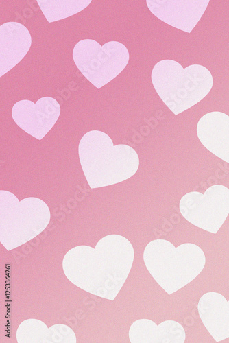 valentine day with hearts love background