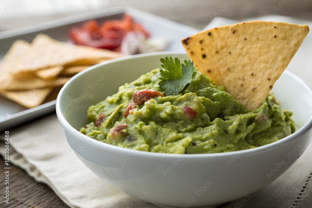 guacamole with chips guacamole with chips