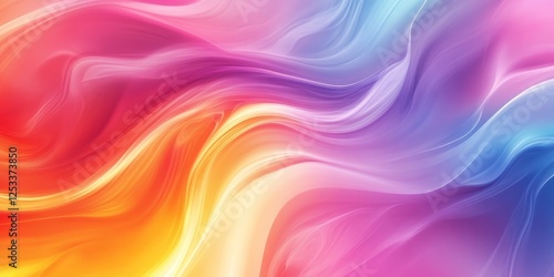 Wallpaper Mural abstract visual with smooth gradients that highlight the seamless and gradual color transitions, creating a rich and soothing background with a sophisticated and modern t Torontodigital.ca