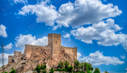 VIEW OF ALMANSA CASTLE