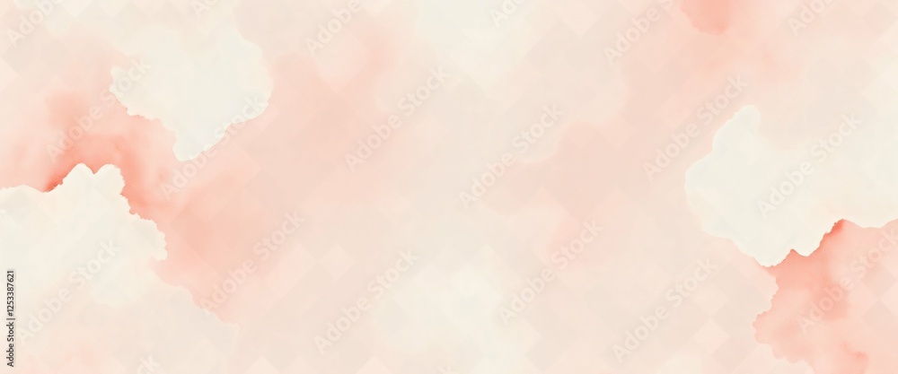 Obraz premium Abstract watercolor background, Pink Wallpaper