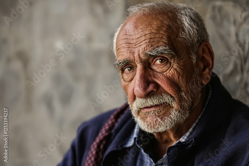 Remarkable Portrait of an Experienced Gentlemen