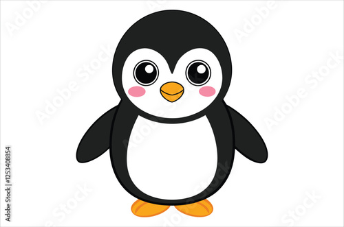 penguin vector,  icon vector illustration,  penguin silhouette of a penguin isolated on a white background, eps, png, svg, vector,