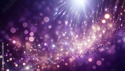 abstract purple background with bokeh