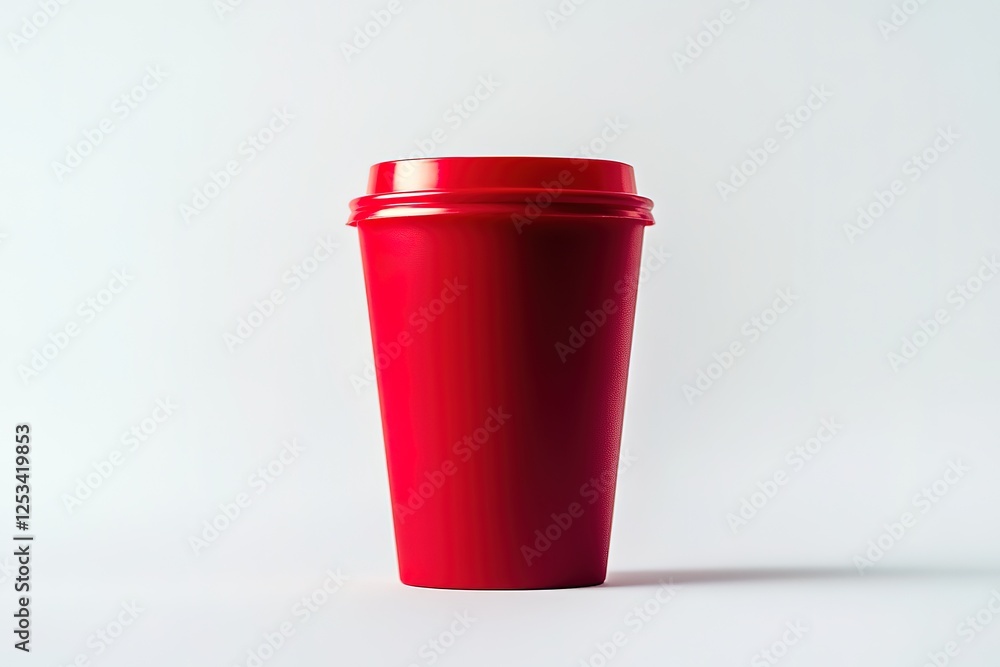 Vibrant Red Plastic Cup: Clean, Crisp, High-Resolution Image Perfect for Branding, Design Projects, and Advertising Campaigns. Ideal for showcasing products, adding a pop of color, or creating Vibrant Red Plastic Cup: Clean, Crisp, High-Resolution Image Perfect for Branding, Design Projects, and Advertising Campaigns. Ideal for showcasing products, adding a pop of color, or creating