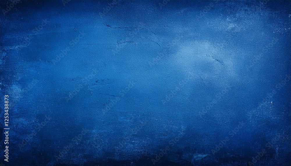 Obraz premium regular blue distressed grunge texture background with space for text or image