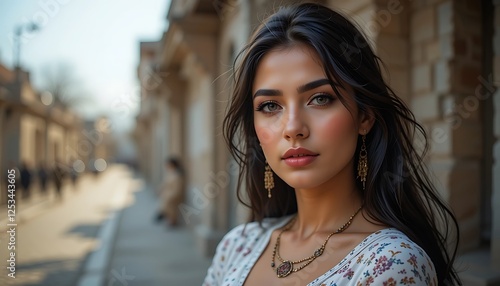 Portrait Of A Woman With Elegant Expression Free Download Portrait Of A Woman With Elegant Expression - GFXLoad