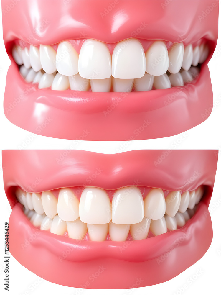 3D Rendering of Human Teeth and Gums 3D Rendering of Human Teeth and Gums