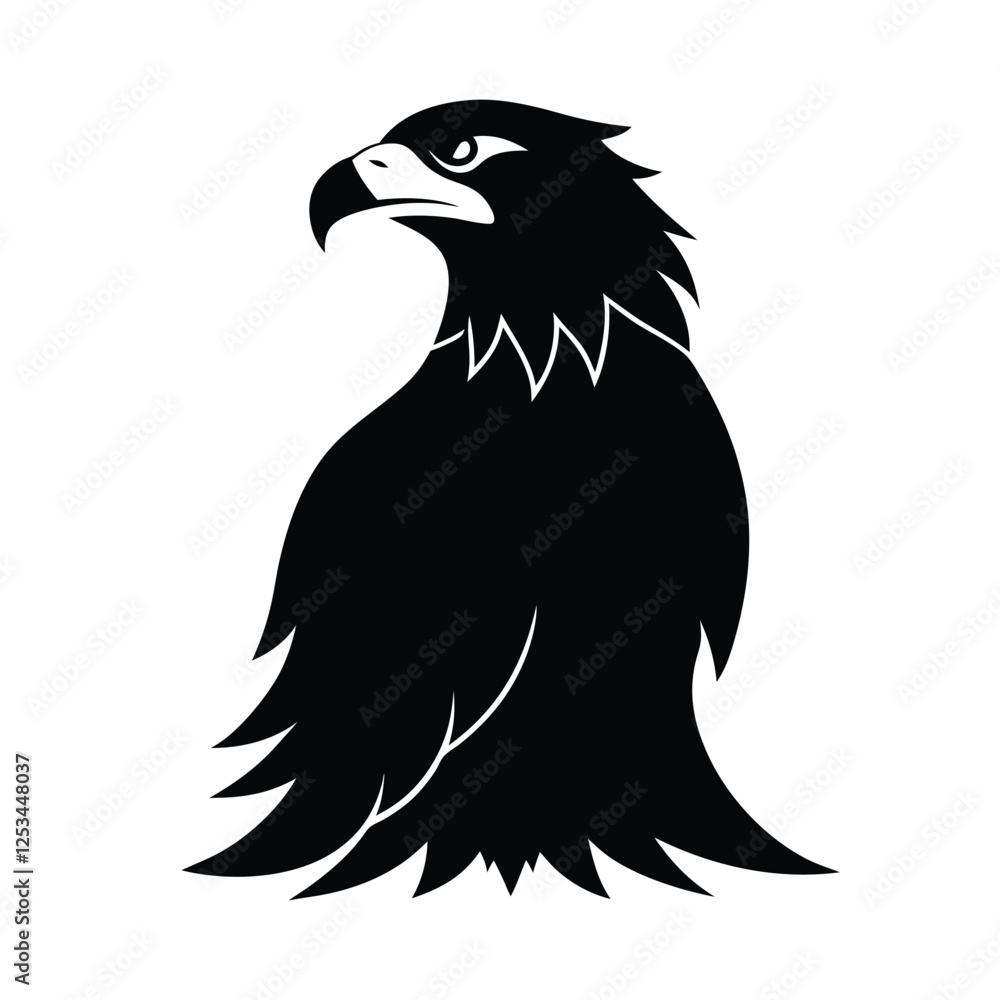 eagle silhouette vector illustration eagle silhouette vector illustration